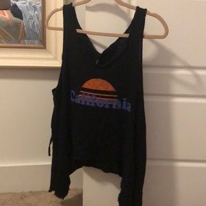 California boho tank, M